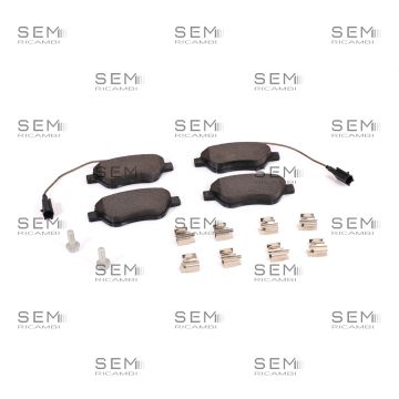 Kit Pastiglie Freni Ferodo Fiat Citroen